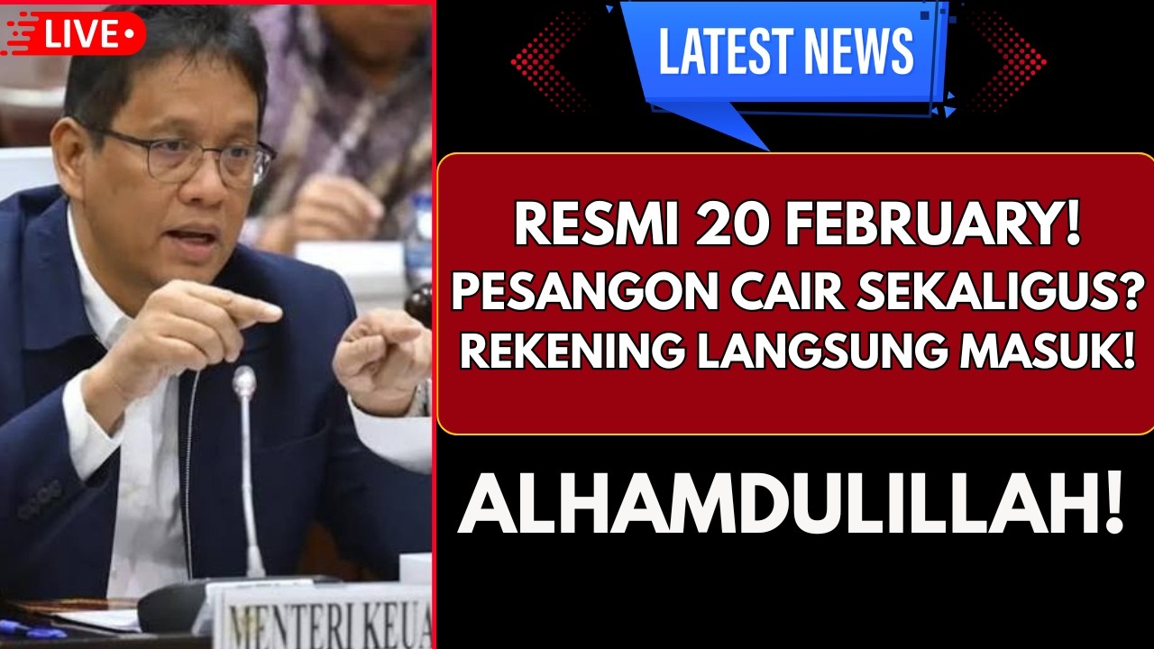 Resmi 20 February! Pesangon Pensiunan Cair Sekaligus ke Rekening? Gaji ke-13 Ikut Terdampak!”
