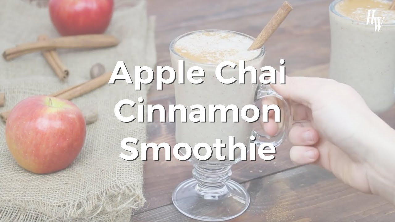 Apple Chai Cinnamon Smoothie