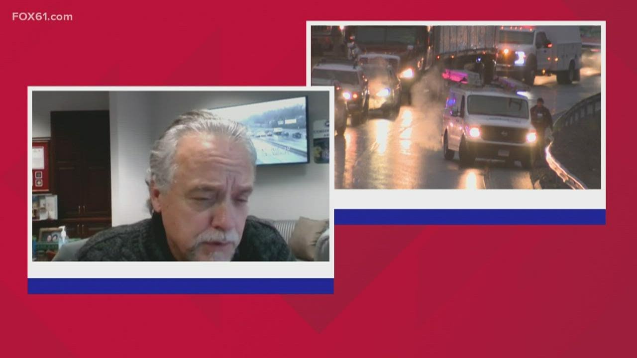 CT DOT Commissioner responds after morning filled with icy conditions ...