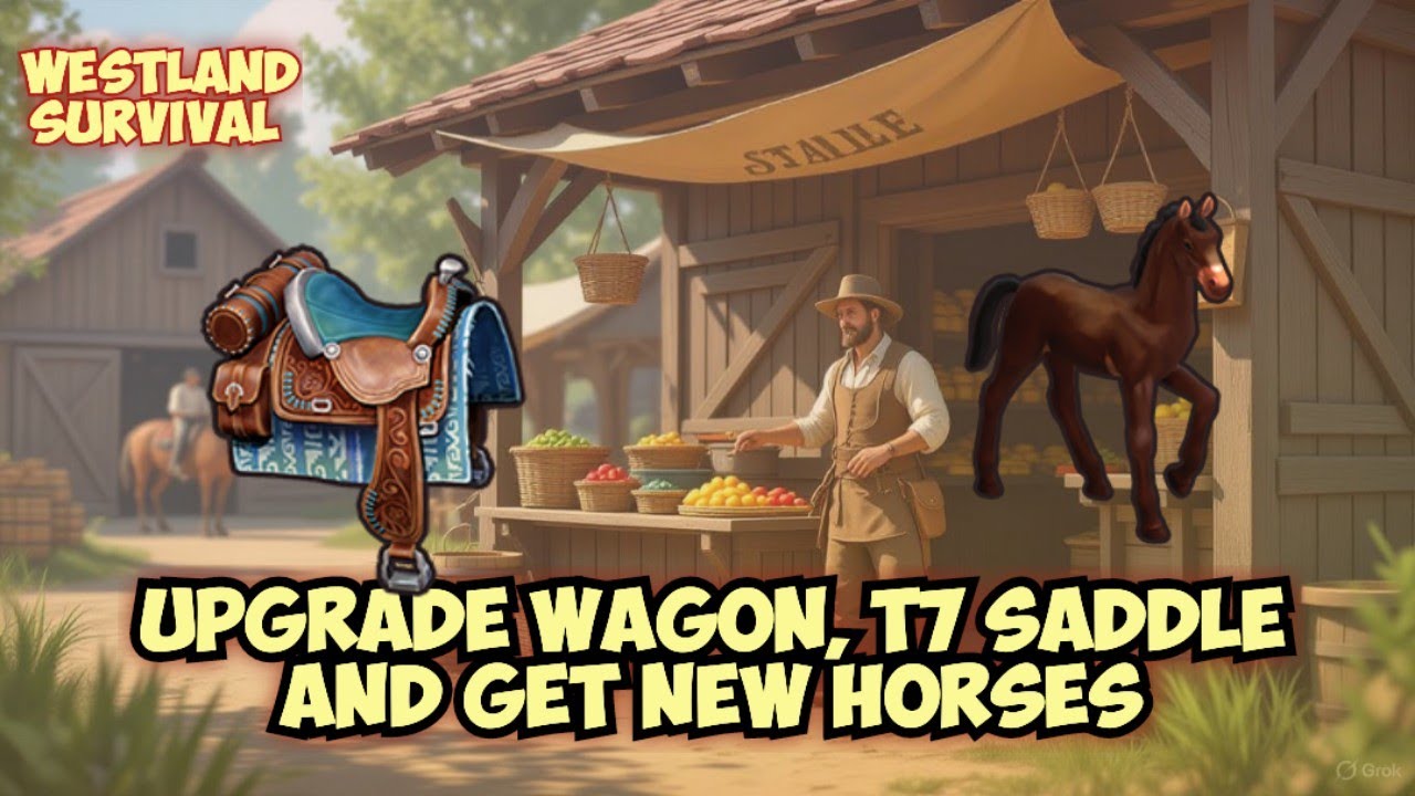 Upgrade Wagon, T7 Saddle And Get Seal Brown
