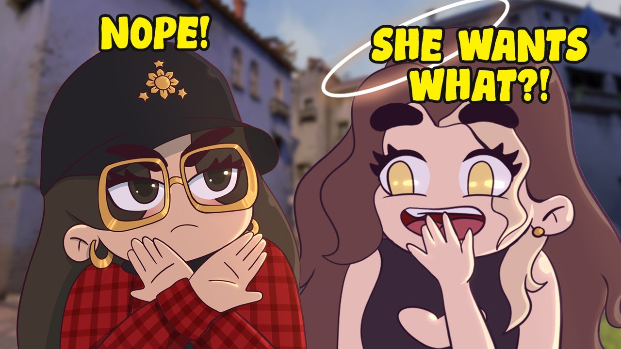 I can't believe she asked me THIS (ft. @Alexandrrriiia)