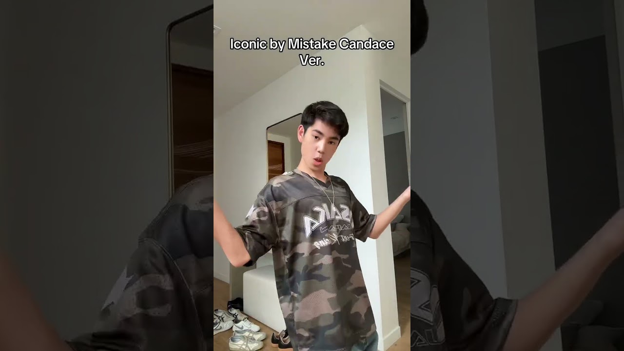 Iconic by mistake Candace version #fyp #dance #illit #katseye #lesserafim #viral #trending #kpop 