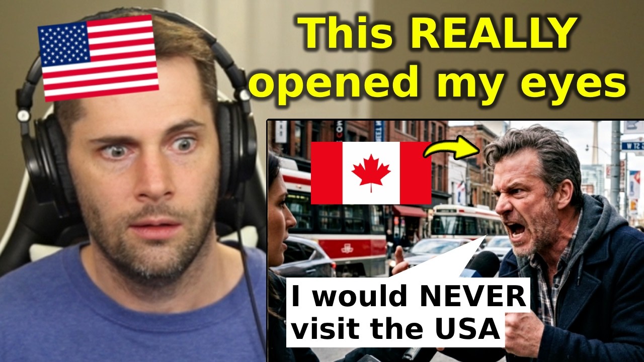 American Reacts to How Canadians Feel About Traveling to the USA