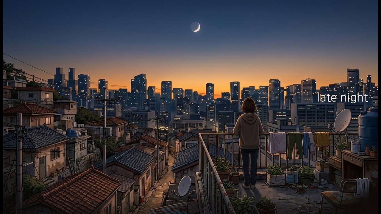 Late Night Background Music for Study & Work