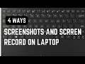 How to Screen Record and screenshot in a Laptop.