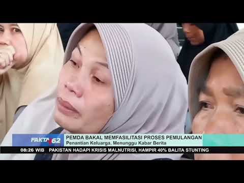 Waiting for News: Families of KM Virgo Transport 8 Victims Stay at Command Post