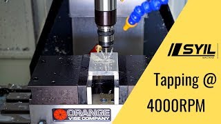 Crazy Fast Tapping on my Syil X7 CNC Mill