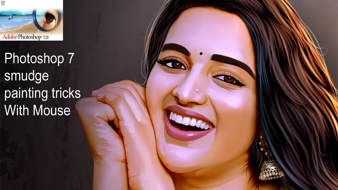 7.0 Digital painting Mouse work in தமிழில் How to make