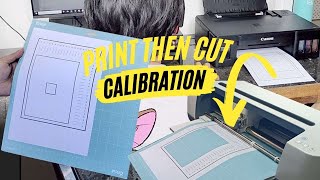 Print then Cut Calibration in Cricut Maker, Tagalog #PrintThenCut #PrintThenCutCalibration