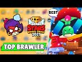 Ecco i BRAWLER piÃ¹ usati ai Mondiali di Brawl Stars 2021!