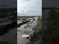 EXCAVATOR AMBLAS DI GAMBUT!! #excavator #hiburan #youtube #tiktok #alatberatterbesar #fb #capcut #