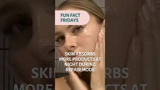 #Skin absorbs more products at night during repair mode. #skincare #nightroutine #skinhealth
