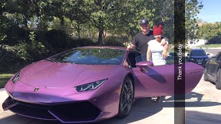 Rob Kardashian Buys Blac Chyna a Purple Lambourghini | Full Video | ft Amber Rose