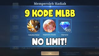 NO LIMIT! 9 KODE REDEEM MOBILE LEGENDS TERBARU OKTOBER 2026