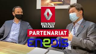 Renault Trucks s'associe avec Enedis pour faciliter le raccordement des sites au réseau électrique