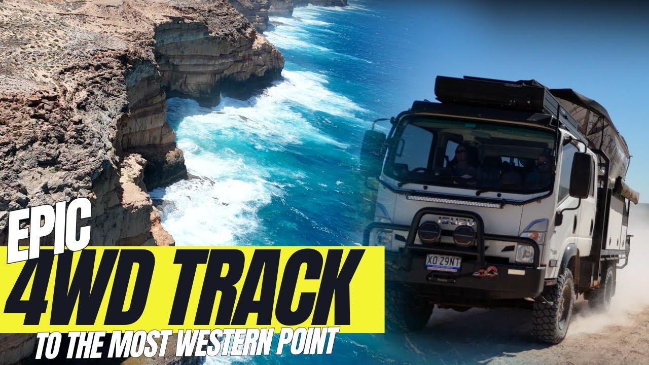 4WD TRACK with ISUZU TRUCK - HIDDEN GEM BEACHFRONT CAMP - STEEP POINT