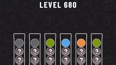 Ball Sort Puzzle Level 680 #ballsortpuzzle #ballsortpuzzlegameplay #puzzlegame #mobilegames