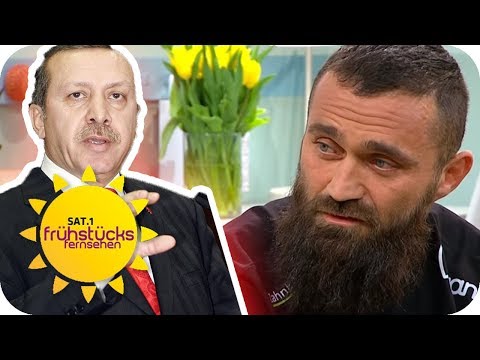Ünsal Arik im Kampf gegen Erdogan: Nach Kritik droht ihm 15 Jahre Haft | SAT.1 Frühstücksfernsehen