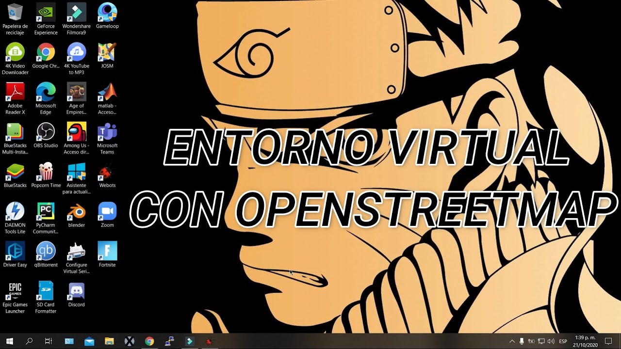 ENTORNO VIRTUAL CON OPEN STREET MAP PARA WEBOTS || PARTE 1 - YouTube
