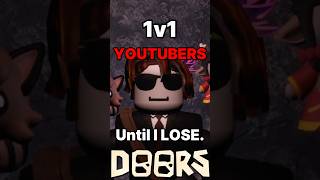 1v1ing EVERY DOORS YOUTUBER Until I LOSE... ft/‪@Dragonflames  #fy #roblox #doors