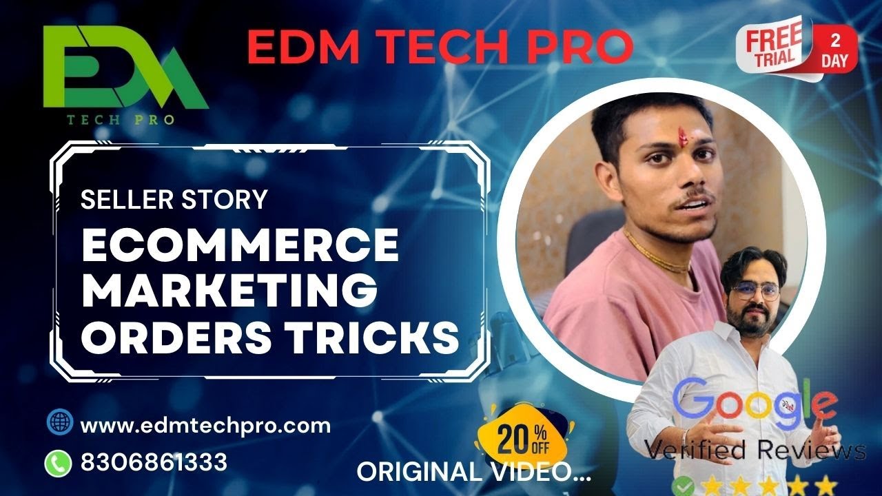 Seller Story Experience~ E-commerce Marketing Training Tips & Tricks ~ 
