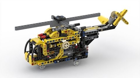 LEGO® 42121 Alternate Build - Heavy-Duty Excavator - Helicopter