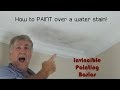 How to paint over water damage; One step process and it's easy as! How to paint over water damage; One step process and it's easy as!