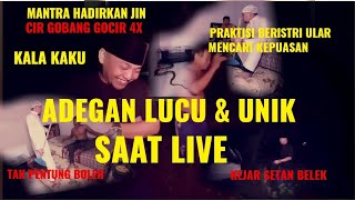 Adegan lucu dan unik saat live bikin kang ujang busthomi gemes