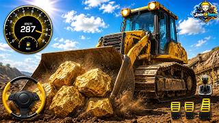 Bulldozer Master: Crush & Mine - Gameplay Walkthrough Part 1 - Tutorial & Highlight (iOS,Android) screenshot 4