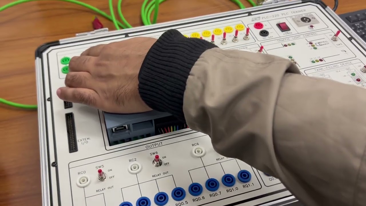 Introduction to PLC trainer module