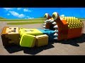 Crazy WORM MONSTER Eats Giant Lego Ragdoll in Brick Rigs Gameplay!