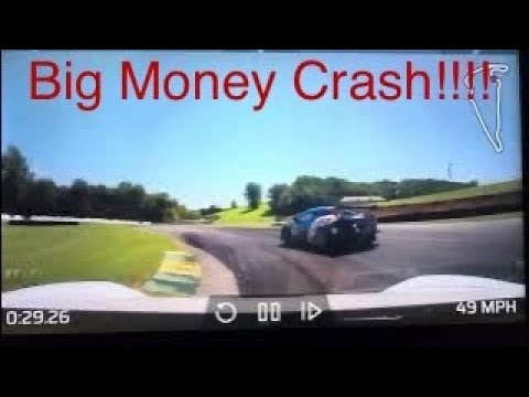 Million Dollar Car Spin Out At The Atlanta Raceway. Driver Can’t Handle The Pressure. Porsche GT3RS