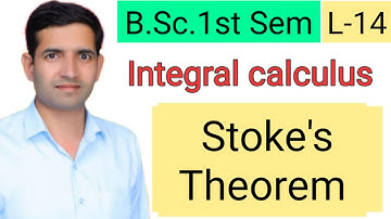 Bsc 1st sem | L-14 | Stoke