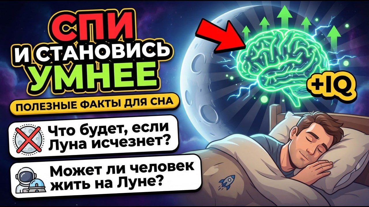 ОТВЕТЫ на ВОПРОСЫ про ЛУНУ чтобы УСНУТЬ