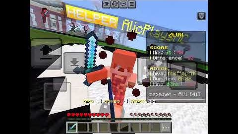 I fought a zeqa helper ! #shorts #viral #minecraft #pvp #zeqa.
