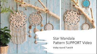 Star Mandala Pattern Support video