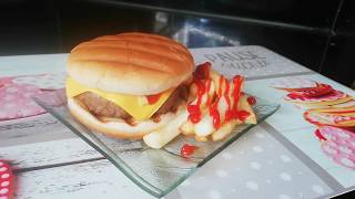 grand Cheeseburger fait maison comme chez burger king