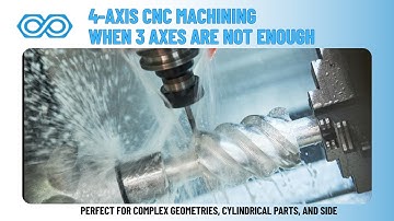 4-axis CNC machining | When 3 axes are not enough