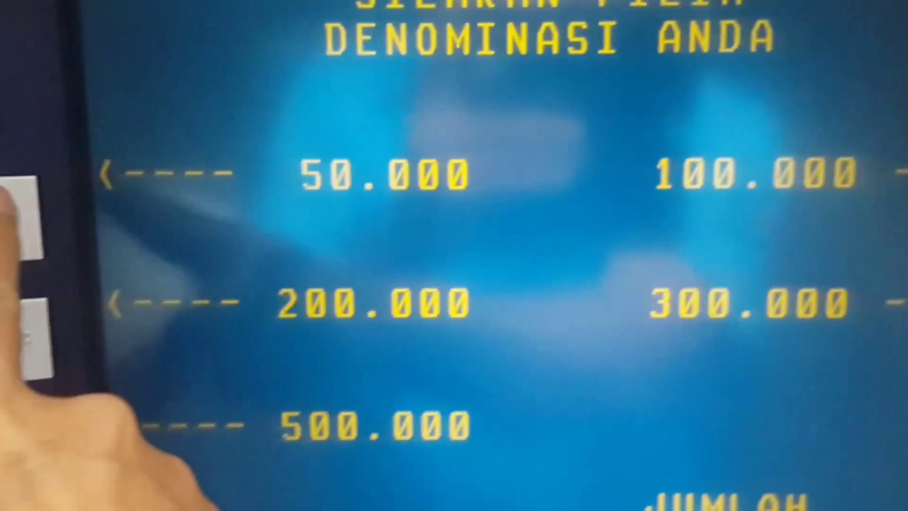 Cara isi ulang top up saldo e-money dan cara cek saldo e-money via atm
