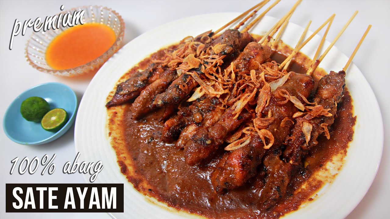 Sate Ayam Madura - 100% Asli resep abang sate