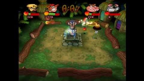 Crash Bash - Jungle Fox Gem (Co-op with PR)