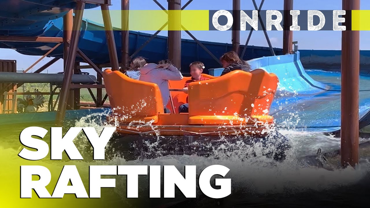 Sky Rafting - Onride [4K] - Skyline Park (2019) - YouTube