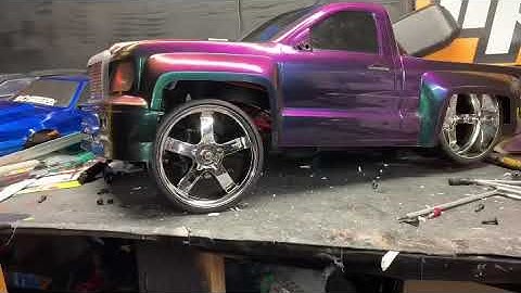Rc Kustomz on hydro traxxas slash LCG 4x4 custom build