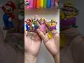 Super Mario & Friends | Color Mixing #supermario #shorts