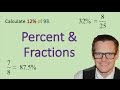 Percent and Fractions (Simplifying Math)