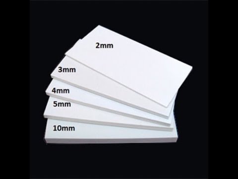 Video tấm formex - tấm pvc foam - tấm foamex mới nhất 2021 - youtube