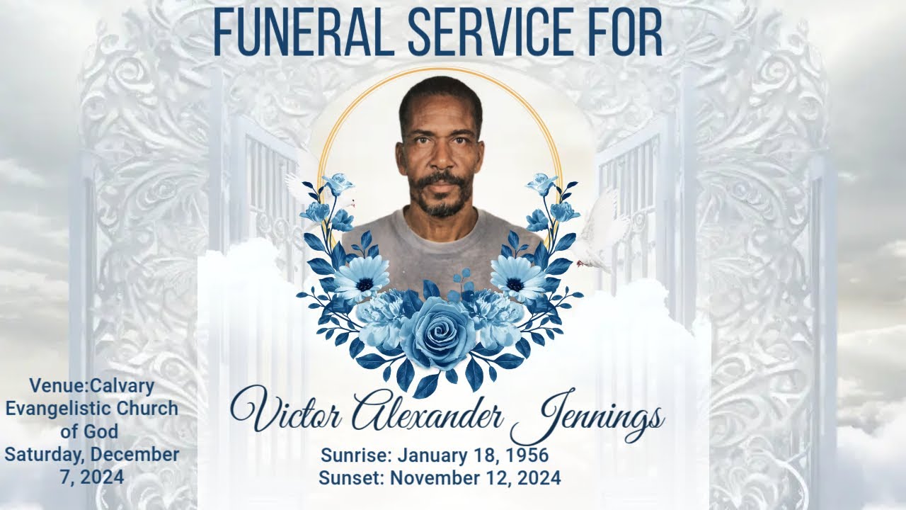 Funeral Service for Victor Alexander Jennings || Sat. December 7, 2024