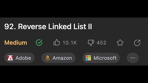 [Leetcode Daily Sep 07] 92. Reverse Linked List II (Python 中文解說)