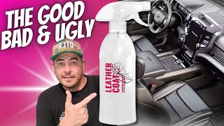 How to PROTECT YOUR LEATHER with Gyeon Leather Coat - Car Detailing