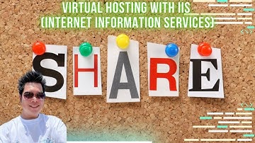 Virtual hosting with IIS (Internet Information Services)
